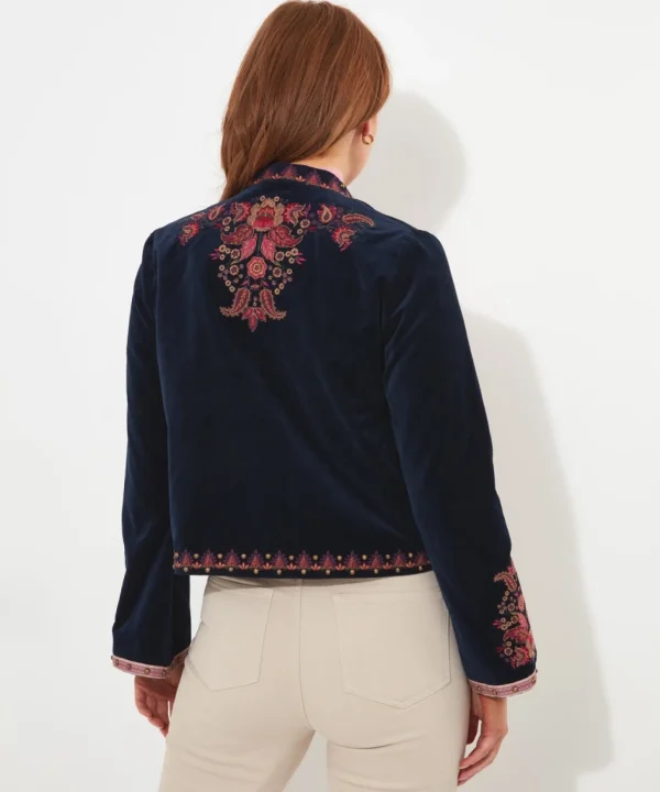 Shop Women's Collection | Coats & Jackets | Shop Blazers | Sale Coats & Jacket | Top Picks | Women's | Women's | Women's Joe Browns Simply Stunning Embroidered Boutique Jacket Navy