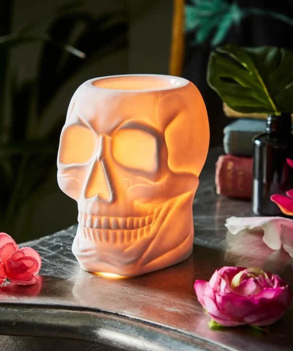 Living Room | Bedroom | Rebel Residence | Lighting & Lamps | Home | Home | Home | Home Joe Browns Skull Electric Wax Melter White