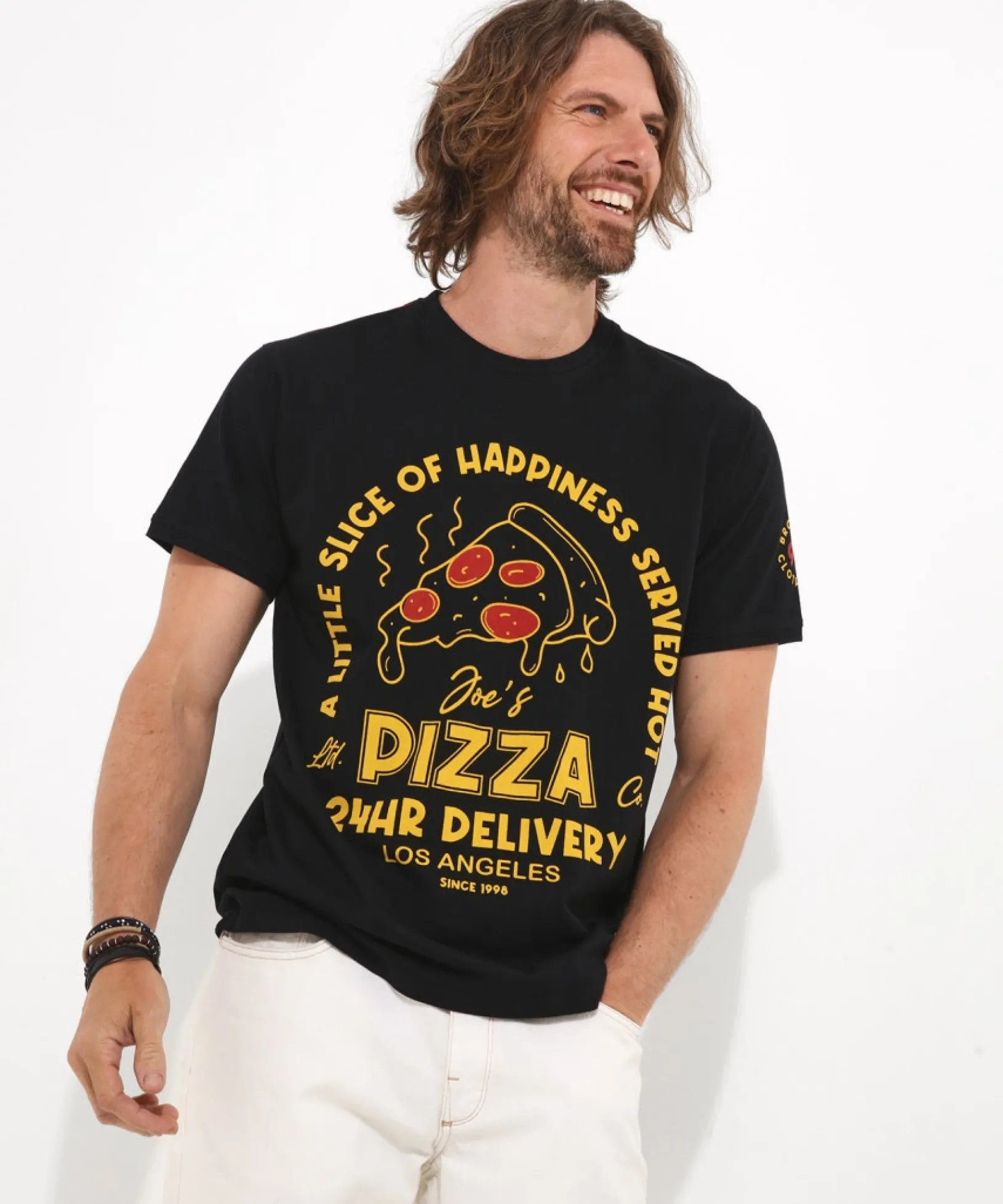 slice_of_happiness_tee_0.webp Shop Men's Collection | Graphic T-Shirts | Tops & T-Shirts | Sale Tops & T-Shirts | Top Picks | Top Picks | Men,s | Men,s Joe Browns Slice Of Happiness Tee Black