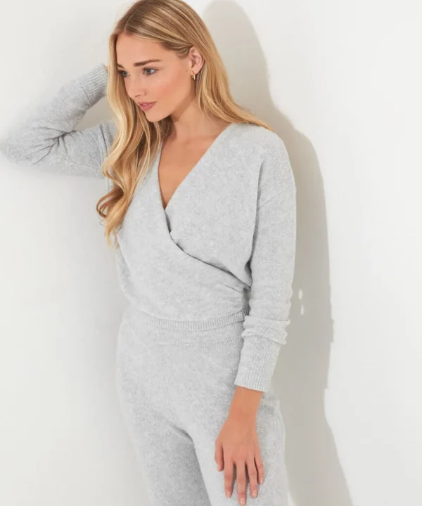 Pyjamas & Loungewear | Gifts | Tops, Tunics & Blouses | Women's | Women's | Women's Joe Browns Sloe Joes Ballerina Top Grey