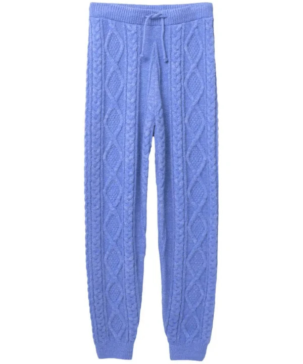 Pyjamas & Loungewear | Gifts | Jeans & Trousers | Women's | Women's | Women's Joe Browns Sloe Joes Cable Knit Trousers Blue