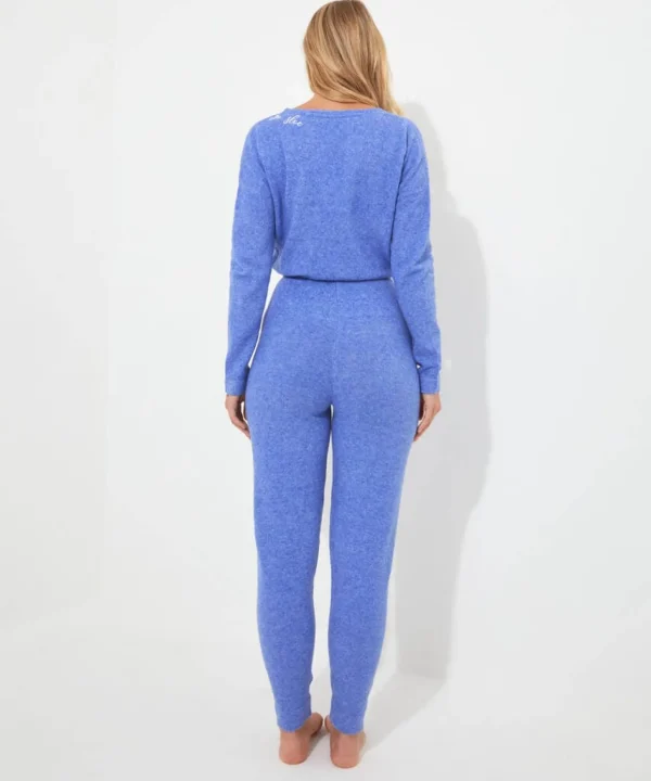 Pyjamas & Loungewear | Jumpsuits | Gifts | Jeans & Trousers | Women's | Women's | Women's | Women's Joe Browns Sloe Joes Cosy Jumpsuit Blue