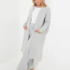 Pyjamas & Loungewear | Gifts | Cardigans & Coatigans | Women's | Women's | Top Picks Joe Browns Sloe Joes Longline Cardigan Grey