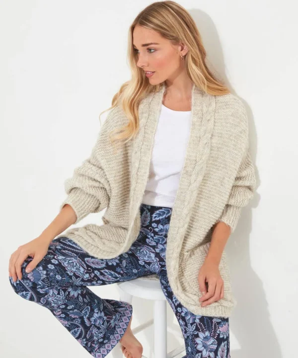 Shop Women's Collection | Pyjamas & Loungewear | Gifts | Cardigans & Coatigans | Top Picks | Women's | Women's | Top Picks Joe Browns Sloe Joes Super Cosy Slouch Cardigan Oatmeal