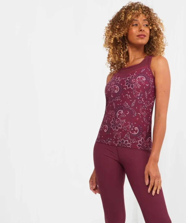 Sale Pyjamas & Loungewear | Women's Joe Browns Sloe Joes Yoga Top Berry