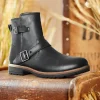 Boots | Men's Partywear | Boots & Shoes | Top Picks | Top Picks | Men，s Joe Browns Snake Pass Leather Biker Boots Black / Tan
