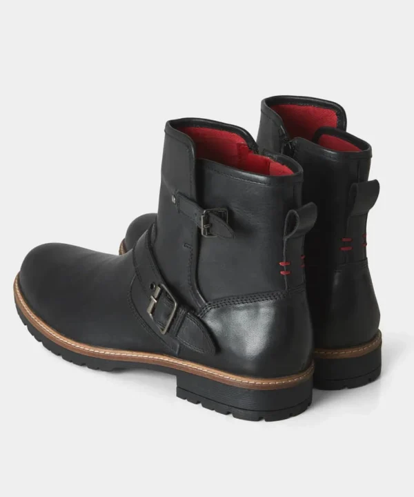 Boots | Men's Partywear | Boots & Shoes | Top Picks | Top Picks | Men,s Joe Browns Snake Pass Leather Biker Boots Black / Tan