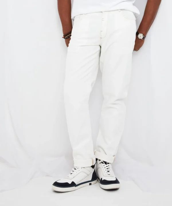 Shop Men's Collection | Jeans & Trousers | Top Picks | Men,s Joe Browns Splendid Straight Jeans White