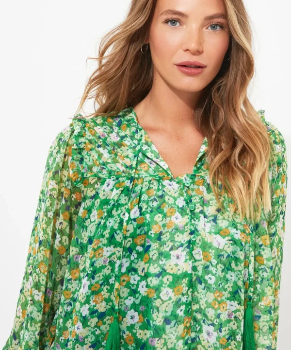 Tops, Tunics & Blouses | Sale Tops, Tunics & Blouses | Women's | Women's Joe Browns Spring s Top Green