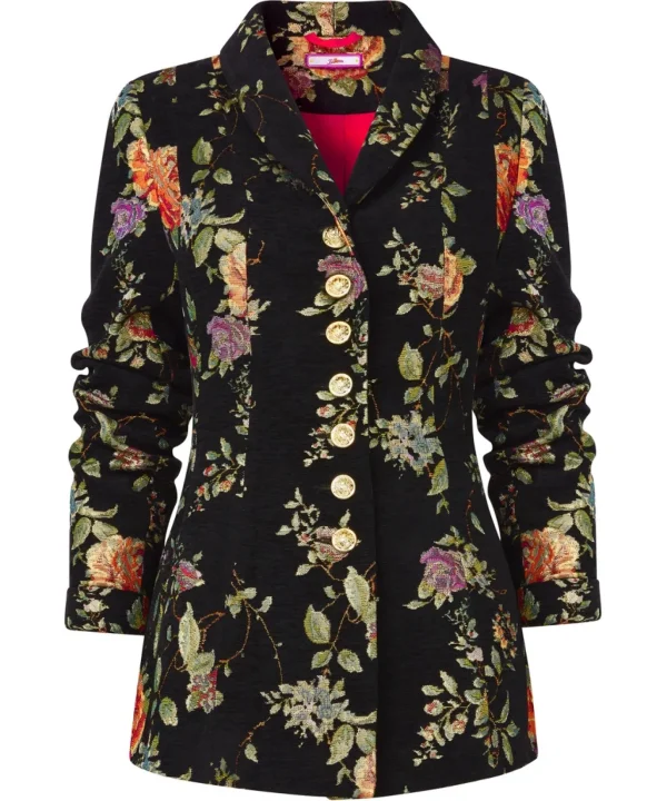 Shop Women's Collection | Blazers | Coats & Jackets | Sale Coats & Jacket | Top Picks | Women's | Women's | Women's Joe Browns Stand Out From The Crowd Jacket Black Floral