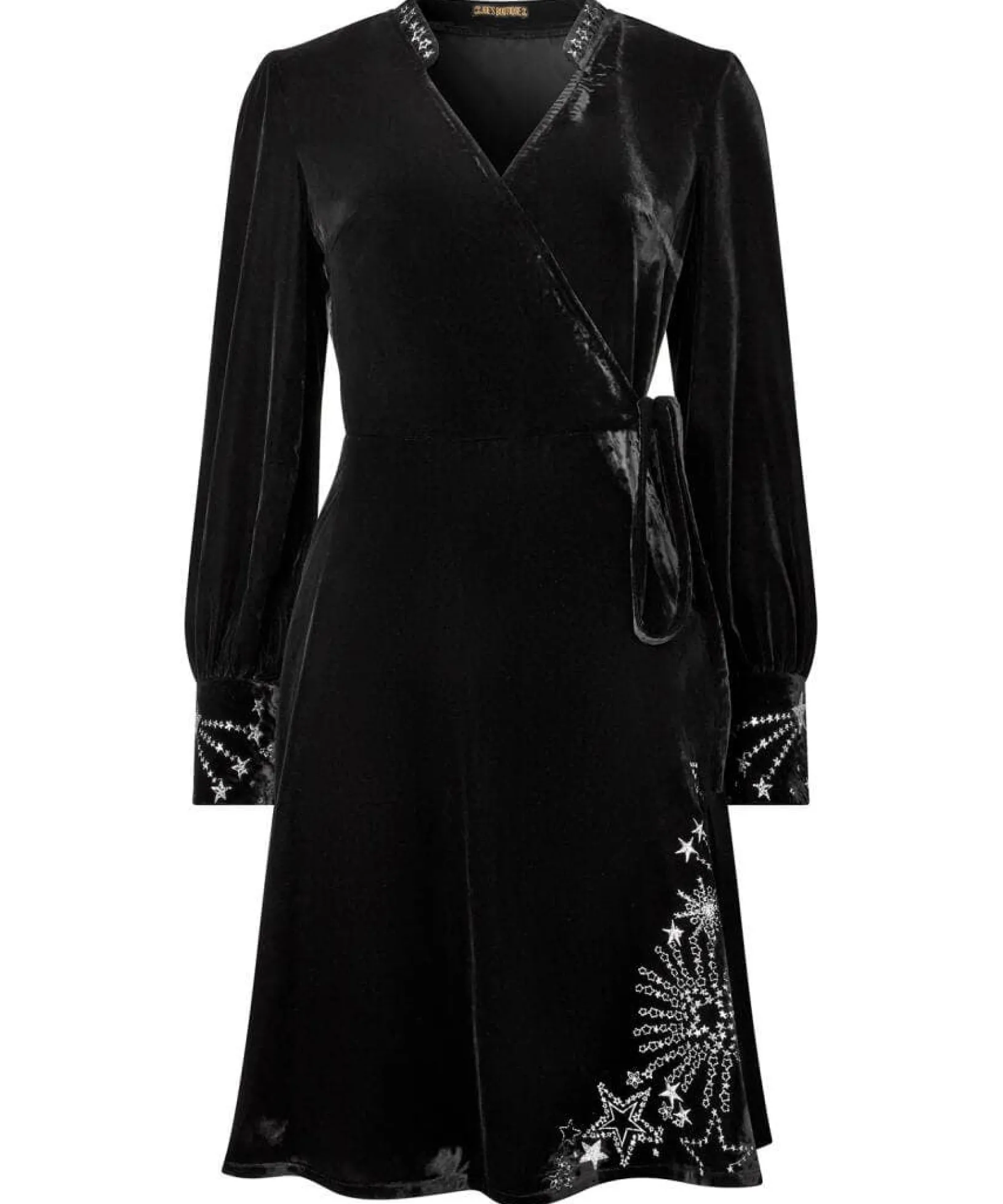 starlight_velvet_dress_1.webp Shop Women's Collection | Velvet & Devor茅 Dresses | Party Dresses | Occasion Outfits | Dresses | Sale Dresses | Top Picks | Top Picks | Top Picks | Top Picks | Women's | Women's Joe Browns Starlight Velvet Dress Black
