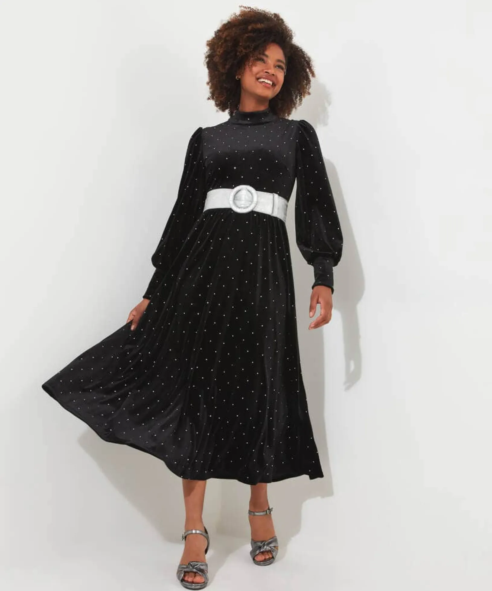 starstruck_velour_dress_0.webp Shop Women's Collection | Velvet & Devor茅 Dresses | Party Dresses | Occasion Outfits | Dresses | Sale Dresses | Top Picks | Top Picks | Top Picks | Top Picks | Women's | Women's Joe Browns Starstruck Velour Dress Black