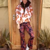 Sale Pyjamas & Loungewear | Sale Jeans & Trousers | Women's | Women's Joe Browns Statement Floral Flares Multi