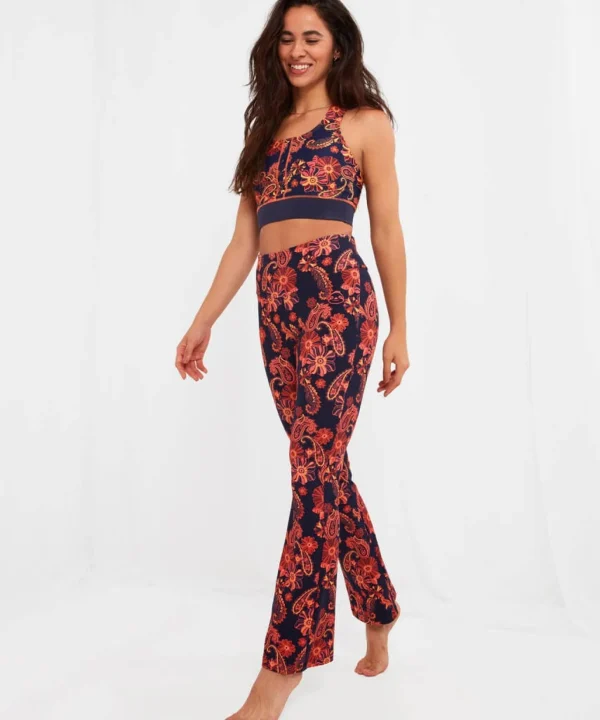Sale Pyjamas & Loungewear | Sale Jeans & Trousers | Women's | Women's Joe Browns Statement Floral Flares Multi