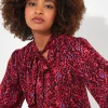 Shop Women's Collection | Tops, Tunics & Blouses | Sale Tops, Tunics & Blouses | Top Picks | Women's | Women's Joe Browns Statement Tie Neck Blouse Pink