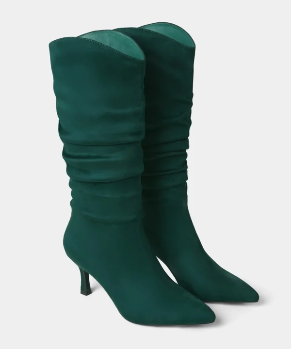Knee High Boots | Boots & Shoes | Top Picks | Women's Joe Browns Storyville Slouchy Boots Dark Green