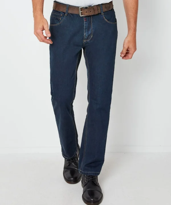 Straight Leg Jeans | Jeans & Trousers | Denim Styles | Top Picks | Men,s | Men,s Joe Browns Straight Joe Jeans Rinse / Black
