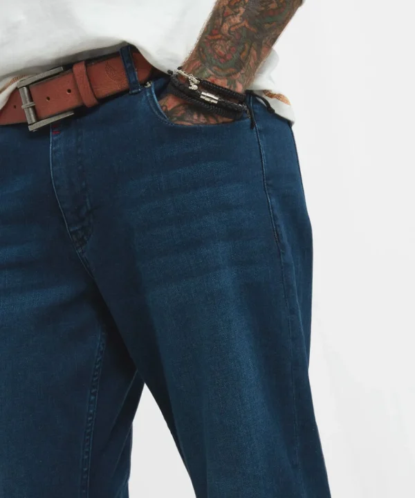 Straight Leg Jeans | Jeans & Trousers | Denim Styles | Sale Jeans & Trousers | Top Picks | Men,s | Men,s | Men,s Joe Browns Straight Up Stylish Jeans Dark Mid Wash