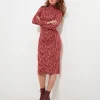 Shop Women's Collection | Midi Dresses | Dresses | Sale Dresses | Top Picks | Top Picks | Women's | Women's Joe Browns Striking Animal Jersey Dress Multi