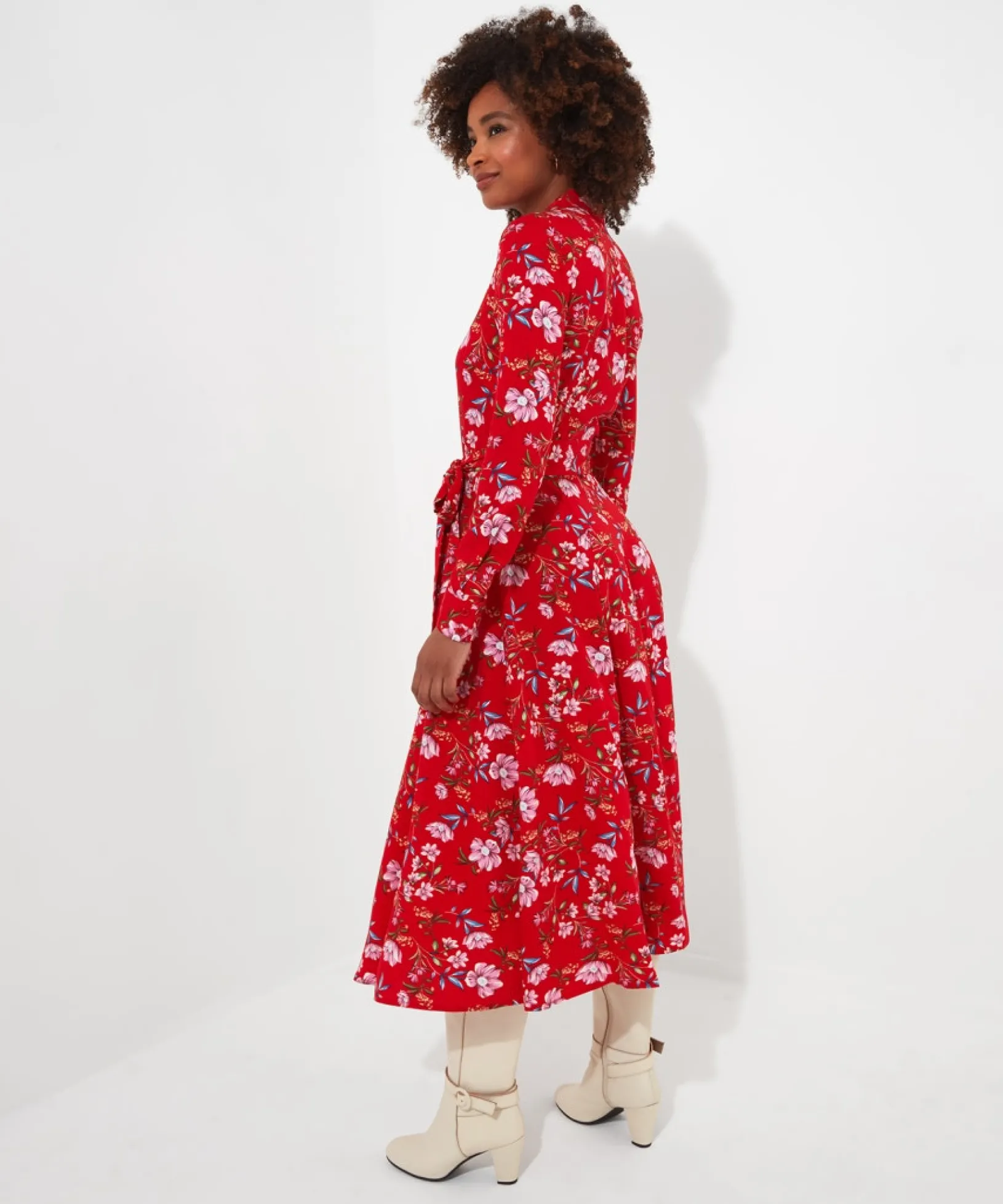 striking_shirt_dress_4.webp Shop Women's Collection | Vintage & Retro Dresses | Midi Dresses | Dresses | Sale Dresses | Top Picks | Top Picks | Top Picks | Women's | Women's Joe Browns Striking Shirt Dress Red