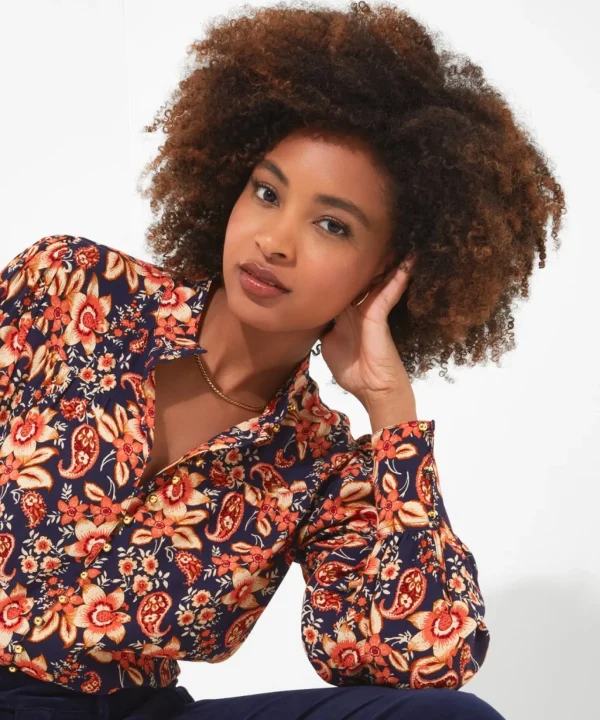 Shop Women's Collection | Tops, Tunics & Blouses | Sale Tops, Tunics & Blouses | Top Picks | Women's | Women's Joe Browns Stunning Button Blouse Multi