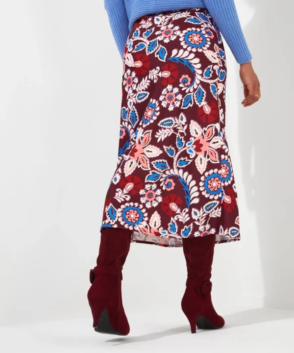 Skirts | Sale Skirts | Women's | Women's Joe Browns Stunning Satin Skirt Multi