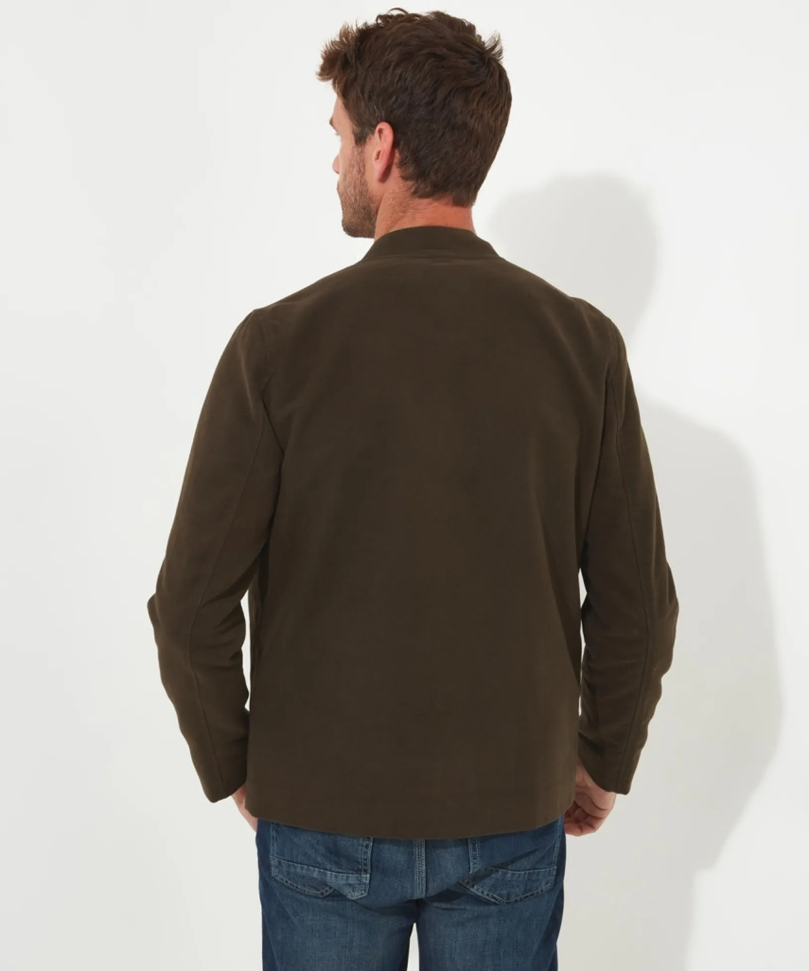 style_it_out_bomber_4.webp Shop Men's Collection | Coats & Jackets | Top Picks | Men,s Joe Browns Style It Out Bomber Brown