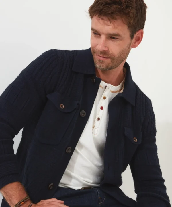 Shop Men's Collection | Layering Essentials | Knitwear & Jumpers | Sale Knitwear & Jumpers | Top Picks | Men，s | Men，s | Men，s Joe Browns Style It Up Cardigan Navy