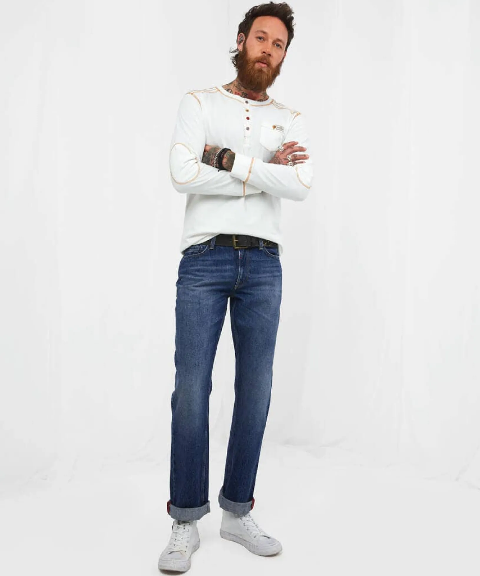 stylish_straight_jeans_0.webp Straight Leg Jeans | Jeans & Trousers | Denim Styles | Sale Jeans & Trousers | Top Picks | Men,s | Men,s | Men,s Joe Browns Stylish Straight Jeans Mid Blue
