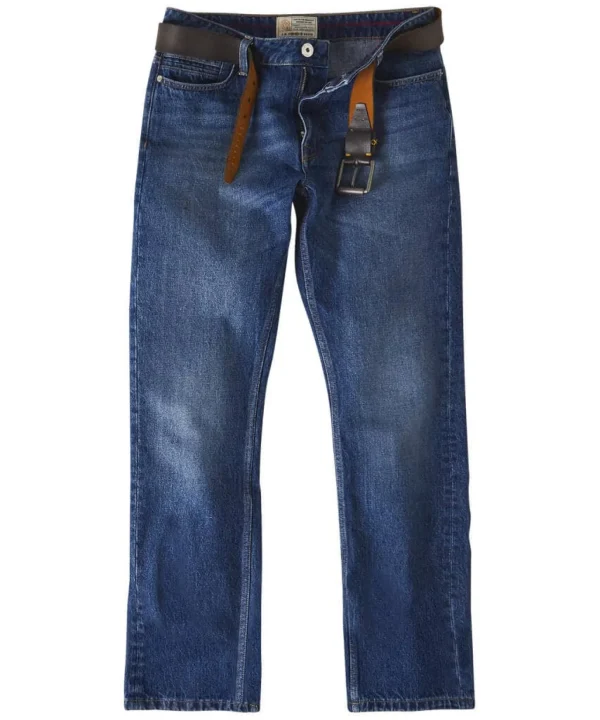 Straight Leg Jeans | Jeans & Trousers | Denim Styles | Sale Jeans & Trousers | Top Picks | Men，s | Men，s | Men，s Joe Browns Stylish Straight Jeans Mid Blue