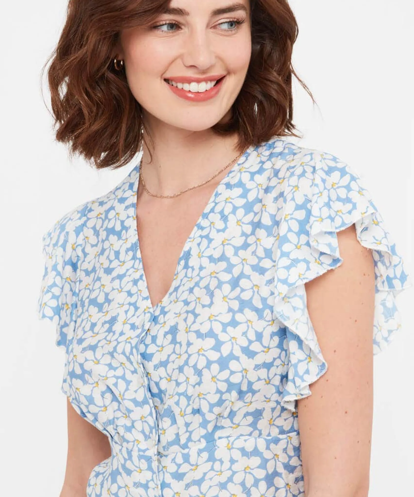 summer_days_blouse_2.webp Sale Tops, Tunics & Blouses | Women's Joe Browns Summer Days Blouse Blue