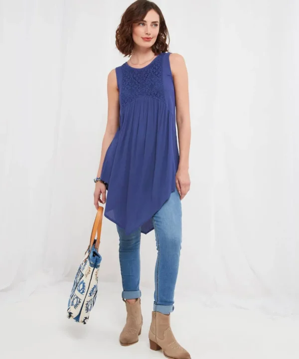 Sale Tops, Tunics & Blouses | Women's Joe Browns Summer Essentials Tunic Navy / White