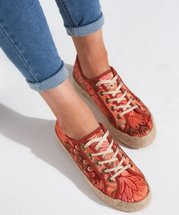 Sale Boots & Shoes | Women's Joe Browns Summer Oasis Shoes Orange Multi