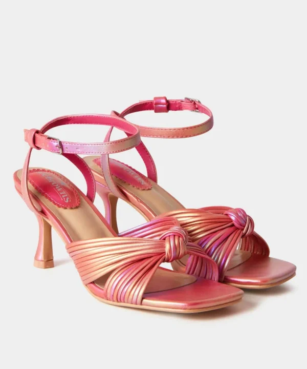 Sale Boots & Shoes | Women's Joe Browns Sunset In Bali Strappy Shoes Pink Multi