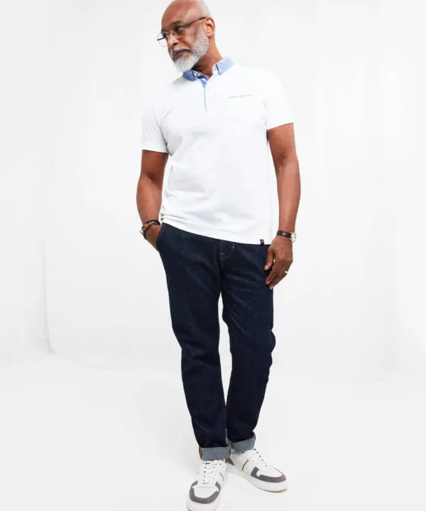 Shop Men's Collection | Plain Tops & T-Shirts | Tops & T-Shirts | Top Picks | Top Picks | Men,s Joe Browns Super Smart Polo White