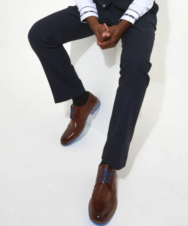 Shop Men's Collection | Men's Partywear | Jeans & Trousers | Sale Jeans & Trousers | Top Picks | Top Picks | Men，s | Men，s Joe Browns Super Smart Trousers Blue