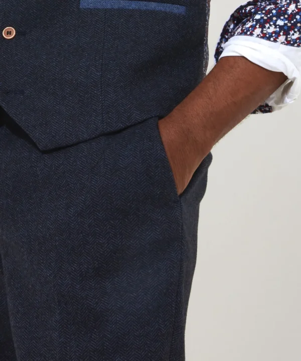 Shop Men's Collection | Men's Partywear | Jeans & Trousers | Sale Jeans & Trousers | Top Picks | Top Picks | Men，s | Men，s Joe Browns Super Smart Trousers Blue