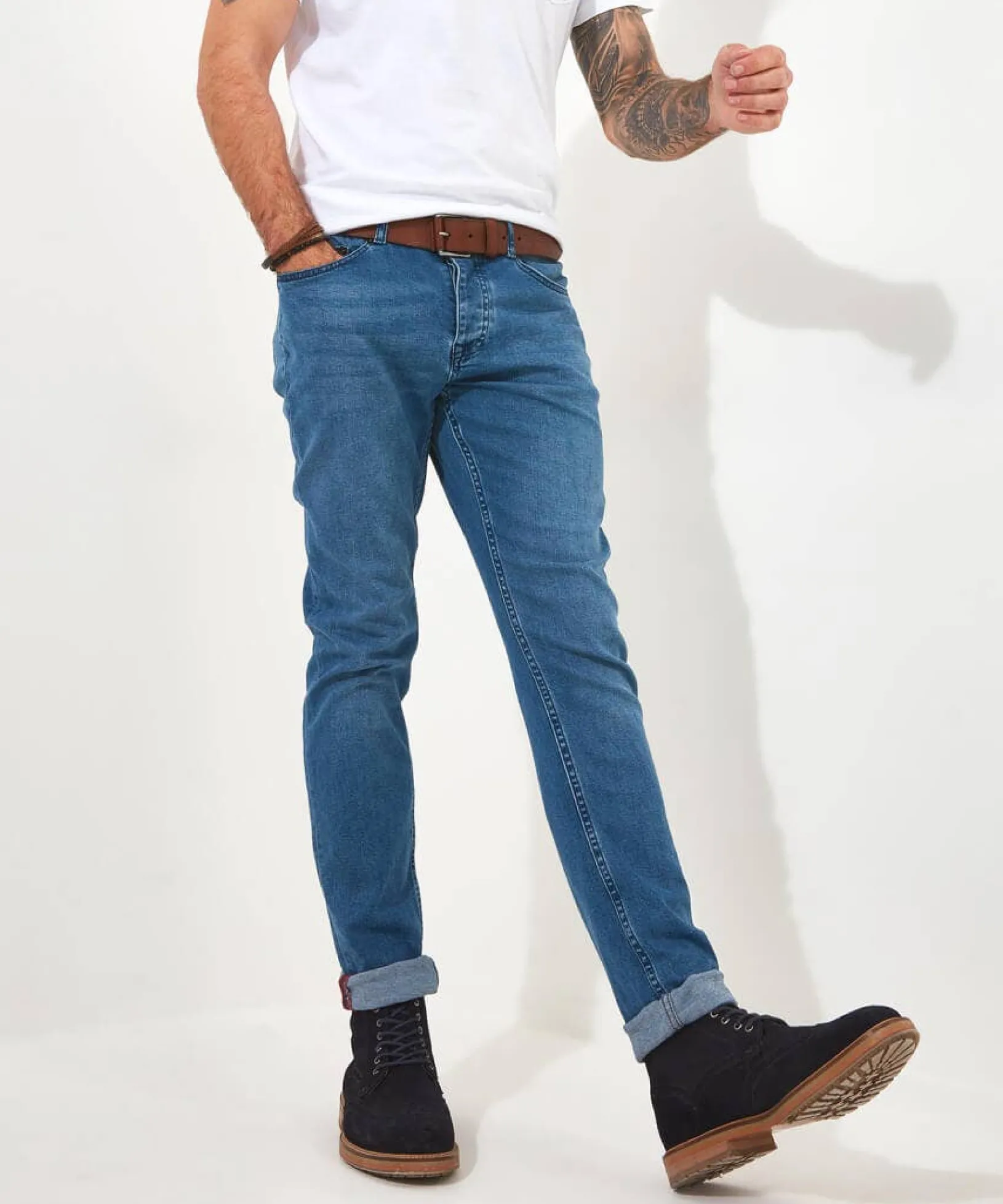 superb_fit_jeans_3.webp Jeans & Trousers | Denim Styles | Men,s | Men,s Joe Browns Superb Fit Jeans Blue