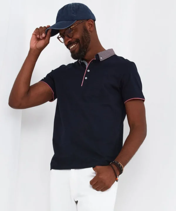 Shop Men's Collection | Plain Tops & T-Shirts | Tops & T-Shirts | Sale Tops & T-Shirts | Top Picks | Top Picks | Men，s | Men，s Joe Browns Superb Smart Polo Navy