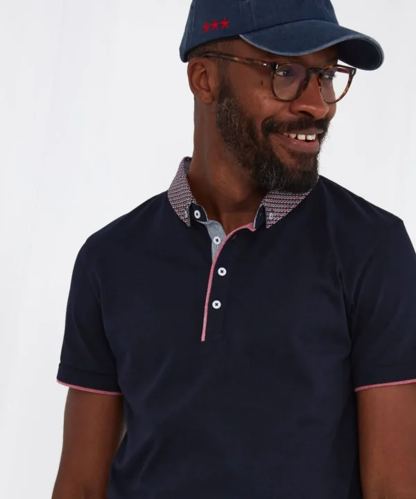 Shop Men's Collection | Plain Tops & T-Shirts | Tops & T-Shirts | Sale Tops & T-Shirts | Top Picks | Top Picks | Men，s | Men，s Joe Browns Superb Smart Polo Navy