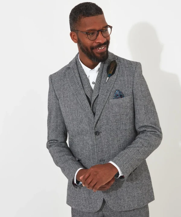 Shop Men's Collection | Men's Partywear | Blazers | Men's Tailoring | Coats & Jackets | Top Picks | Top Picks | Men，s | Top Picks | Men，s Joe Browns Tailored To Perfection Blazer Grey