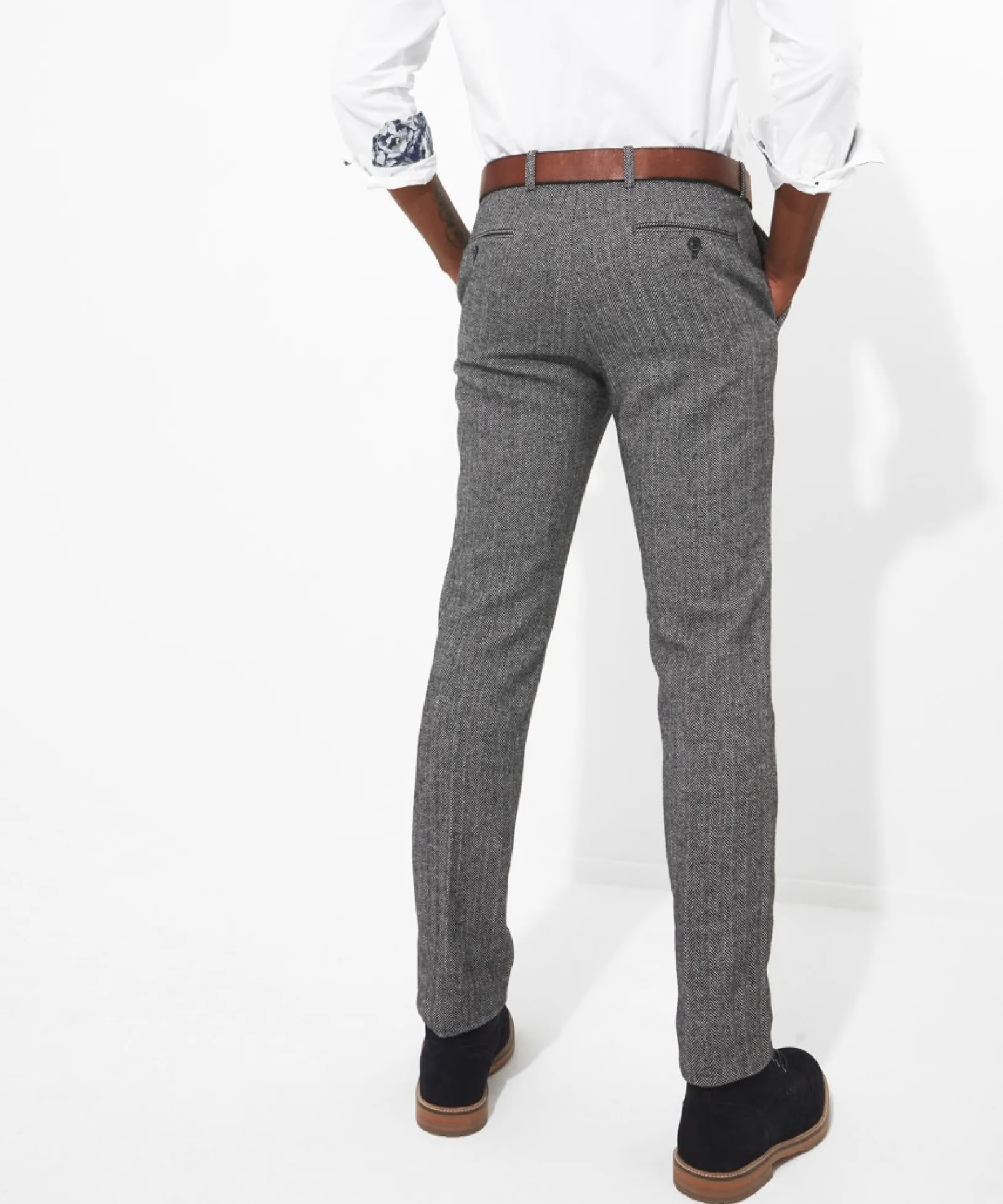 tailored_to_perfection_tr_3.webp Shop Men's Collection | Men's Partywear | Jeans & Trousers | Men's Tailoring | Sale Jeans & Trousers | Top Picks | Top Picks | Men,s | Top Picks | Men,s Joe Browns Tailored To Perfection Trousers Grey