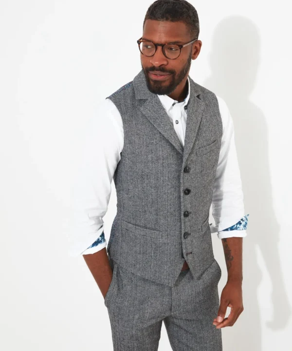 Shop Men's Collection | Men's Partywear | Waistcoats | Men's Tailoring | Coats & Jackets | Top Picks | Top Picks | Men,s | Top Picks | Men,s Joe Browns Tailored To Perfection Waistcoat Grey