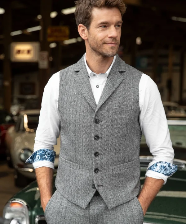 Shop Men's Collection | Men's Partywear | Waistcoats | Men's Tailoring | Coats & Jackets | Top Picks | Top Picks | Men,s | Top Picks | Men,s Joe Browns Tailored To Perfection Waistcoat Grey