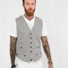 Sale Waistcoats | Sale Coats & Jacket | Men,s | Men,s Joe Browns Terrific Tick Stripe Waistcoat Blue/White