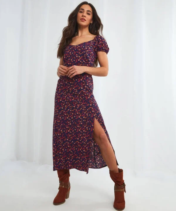 Sale Dresses | Women's Joe Browns The Annabelle Dress Blue Multi