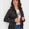 Shop Women's Collection | Leather Jackets & Clothing | Gifts | Coats & Jackets | Top Picks | Women's | Women's | Women's Joe Browns The Forever Leather Jacket Black