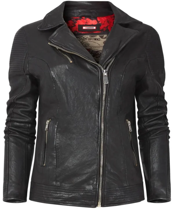 Shop Women's Collection | Leather Jackets & Clothing | Gifts | Coats & Jackets | Top Picks | Women's | Women's | Women's Joe Browns The Forever Leather Jacket Black