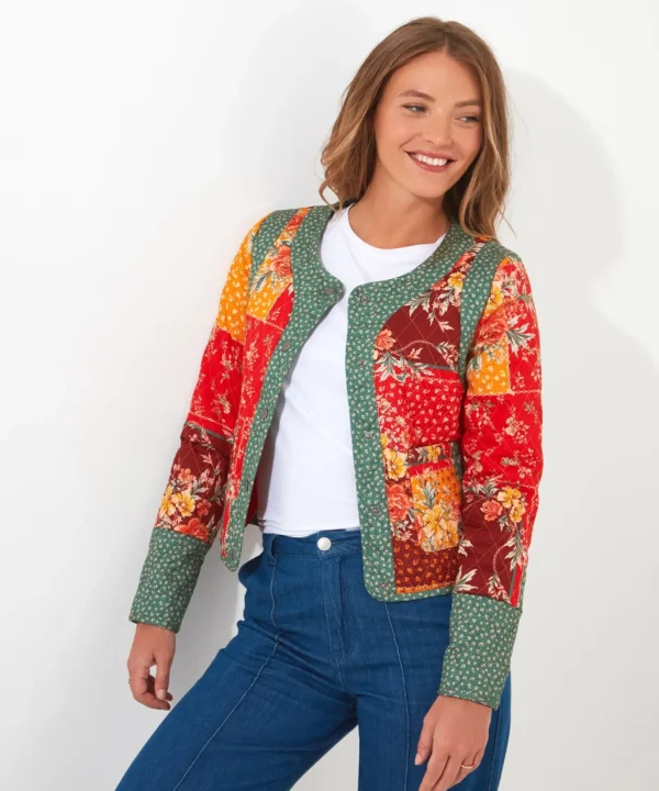 Shop Women's Collection | Coats & Jackets | Sale Coats & Jacket | Top Picks | Women's | Women's Joe Browns The Lucy Quilted Jacket Multi