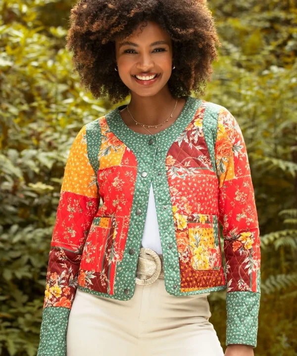 Shop Women's Collection | Coats & Jackets | Sale Coats & Jacket | Top Picks | Women's | Women's Joe Browns The Lucy Quilted Jacket Multi